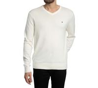 Essential Cotton V-Neck Knit Ivory Petal L