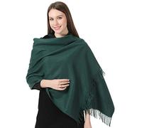 Essential Cozy Warm Shawls Scarves Scarf for Women this Winter Autumn Fall (Bottle Green)