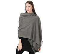 Essential Cozy Warm Shawls Scarves Scarf for Women this Winter Autumn Fall (Lead Grey)