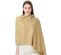 Essential Cozy Warm Shawls Scarves Scarf for Women this Winter Autumn Fall (Light Beige)