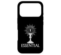 Essential Cross Chalice Catholic Eucharist Sacrament Case for iPhone 17 Pro