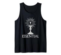 Essential Cross Chalice Design Religious Icon Tank Top
