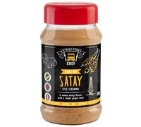 Essential Cuisine Peanut-Free Satay Style Seasoning Spice Rub, Flavourful and Easy-to-Use for Tasty Meat Recipes! - 340g