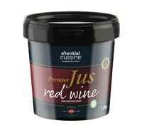 Essential Cuisine Premier Red Wine Jus Paste - Intense Flavour, Easy-to-Use, Gluten-Free - Perfect for Gourmet Cooking and Food Enthusiasts - 1 Litre