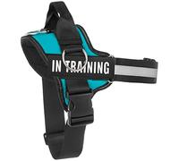 Essential Dog Harness, No Pull Pet Harness with 3 Side Rings for Leash Placement, No Choke, Reflective, Adjustable Pet Vest, Easy On-Off & Improved Control Handle, Training, Walking, Running