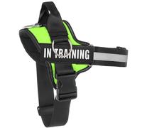 Essential Dog Harness, No Pull Pet Harness with 3 Side Rings for Leash Placement, No Choke, Reflective, Adjustable Pet Vest, Easy On-Off & Improved Control Handle, Training, Walking, Running