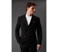 Essential Double Breasted Blazer Burton Black 42R