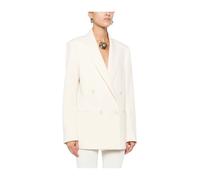 Essential Double-Breasted Blazer - female - Patrizia Pepe - Blazers - White - XS - Jackets XS