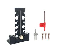 Essential Drill Aid For Transforming Wood Block Into Cylindrical Timbers Rod Electric Drill Milling Dowel Round Rod Tool Aluminum Alloy Constructions