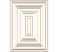 GLIMMER HOT FOIL Plate Rectangles, Metal