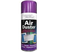 Essential Electrical Air Duster Compressed Aerosol Spray, for PCs, Laptops, Keyboards and Tablets, 400ml
