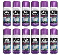 Essential Electrical Air Duster Spray for Electronic Equipment, Compressed Air, 400ml, Pack of 12