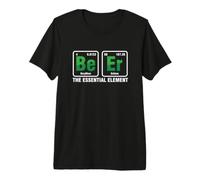 Essential Element Periodic Table Beer Bier Alcohol Pub Gift Premium T-Shirt