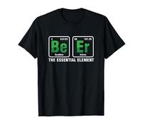 Essential Element Periodic Table Beer Bier Alcohol Pub Gift T-Shirt