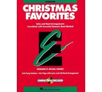 Essential Elements Christmas Favorites - Conductor Book and CD Concert Band Hal