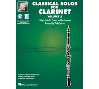 Essential Elements Classical Solos for Clarinet - Volume 2: 15 Easy Solos for Contest & Performance with Online Audio & Printable Piano Accompaniments