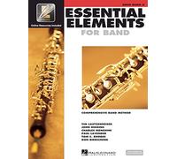 Essential Elements for Band Book 2 with Eei Oboe Sheet Music Songbook Hal Leonard Concert Band Method with Online Audio Beginner Music Instruction for Students and Teachers