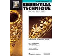 Essential Technique for Band with Eei - Intermediate to Advanced Studies: Eb Alto Saxophone (Book/Online Audio)