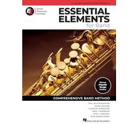 Essential Elements for Band - Eb Alto Saxophone Book 2 with EEi Online Resources | Alto Sax Method Songbook and Sheet Music with 250+ Video Lessons and Updated Repertoire | Comprehensive Band Method