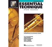 Essential Elements For Band - Trombone Book 3 with EEi Online Resources | Trombone Method Songbook and Sheet Music for School Band Students and Teachers | Intermediate to Advanced Studies