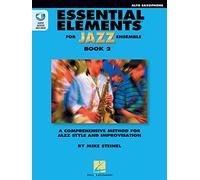 Essential Elements for Jazz Ensemble - Book 2 - Eb Alto Saxophone (Book/Online Audio): Eb Alto Saxophone - Includes Downloadable Audio