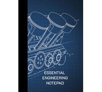 Essential Engineering Notepad Drawing Pad A4 Size 100 page: Student Engineering Notepad Drawing Pad Lined Grid 100 pages