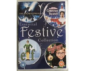 Essential Festive Collection - National Lampoon's Christmas Vacation, The Polar Express, A Christmas Story, Elf