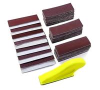 Essential Finger Sander Set 71pcs Sandpaper For Enthusiasts And Car Repair Woodworking Polishing And Sanding Tool Paint Removal