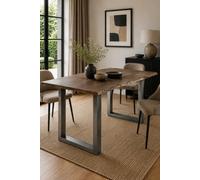Essential Gainsborough Grey Edge Dining Table 6 To 8 Seater