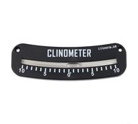 Essential Gear for Avalanche Danger Inclinometer for Slope and Pitch Measurement (10-0-10 (large))