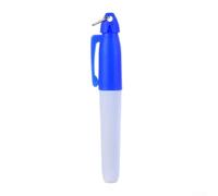Essential Golf Ball Liner Marker Pen With Integrated Hang Hook For Creating Straight Alignment Lines Fast Drying Formula Prevents Smudging Plastic Material Lightweight Design For Travel Red(Blue)