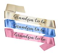 Essential Grandpa to be Baby Shower Sash Accessory