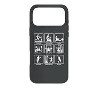 Essential gym exercises infographic Workout Fitness Gym Case for iPhone 17 Pro Max