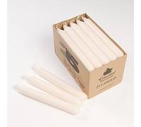 Essential Housewares - 25 Dinner Candles - Ivory - 6-7 Hour Burn Time