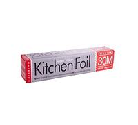 Essential Housewares - 30m Premium Kitchen Foil - 30cm Wide - Cooking, BBQ, Roasting