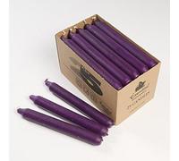 Essential Housewares Pack Of 25 Lilac Candles In Window Box 7 Hour