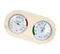 Essential Indoor Weather Instrument, Wood Elegances for Environmental Awareness Analog Thermometers