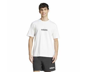 Essential Linear Logo Short-Sleeved T-Shirt White