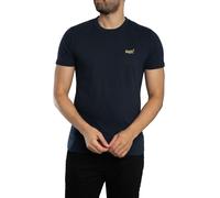 Essential Logo EMB T-Shirt Nautical Navy/Yellow XXL