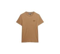 Superdry Vintage Logo Embroidered Short Sleeve T-shirt Brown M Men