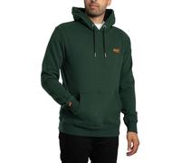 Essential Logo Pullover Hoodie Enamel Green/Orange XL