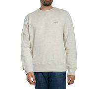 Essential Logo Sweatshirt Straw Grey Marl XL