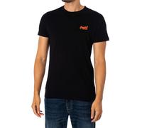 Superdry Cotton Essential Logo T-Shirt, Black, Size Xl, Men Black