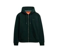 Superdry Essential Logo Full Zip Sweatshirt Green L Men