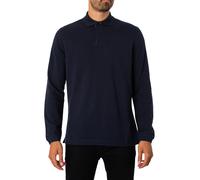 Essential Longsleeved Polo Shirt Navy XXL