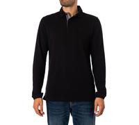 Essential Longsleeved Tartan Pique Polo Shirt Black XL