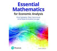 ESSENTIAL MATHEMATICS FOR ECONOMIC ANALY by Knut Sydsaeter Limp / Vinyl Business