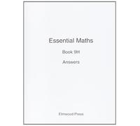 Essential Maths 9H Answers: Bk. 9H