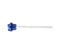 Essential Motorcycle Dipstick for Accurate Oil Measurements, Ideal for Custom Enthusiasts and Technicians (Blue)