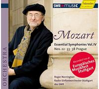 Essential Mozart Symphonies Vol. 4: Nos 22, 33 and 38